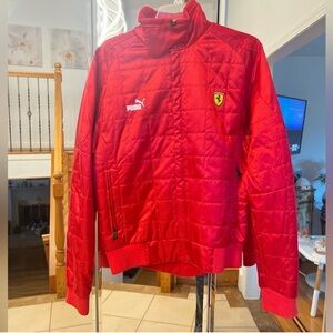 Puma Red Ferrari Collaboration Jacket